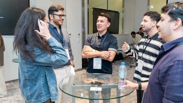Senior technology leaders at an MG gathering in Dubai
