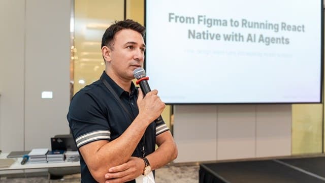 Senior technology leaders at an MG gathering in Dubai